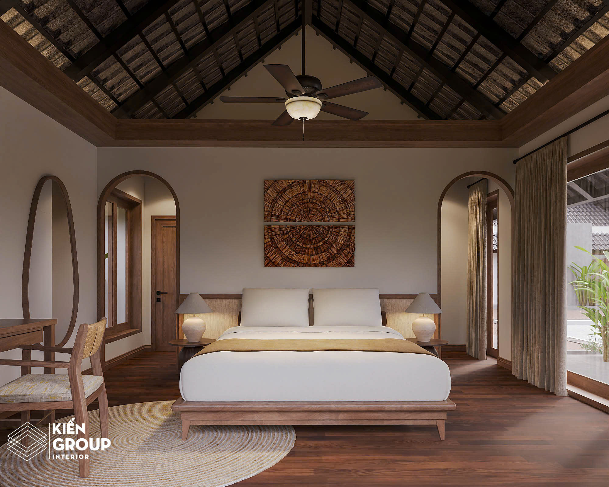 [HN] KIẾN TRÚC & NỘI THẤT NHÀ VƯỜN BA VÌ | HÀ NỘI